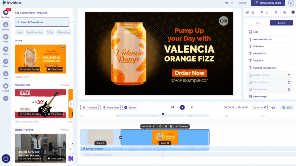نرم افزار InVideo